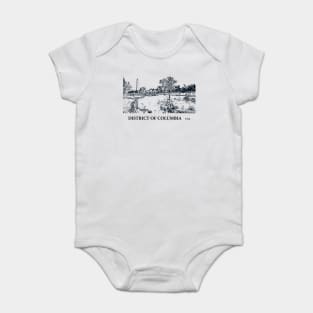 District of Columbia USA Baby Bodysuit